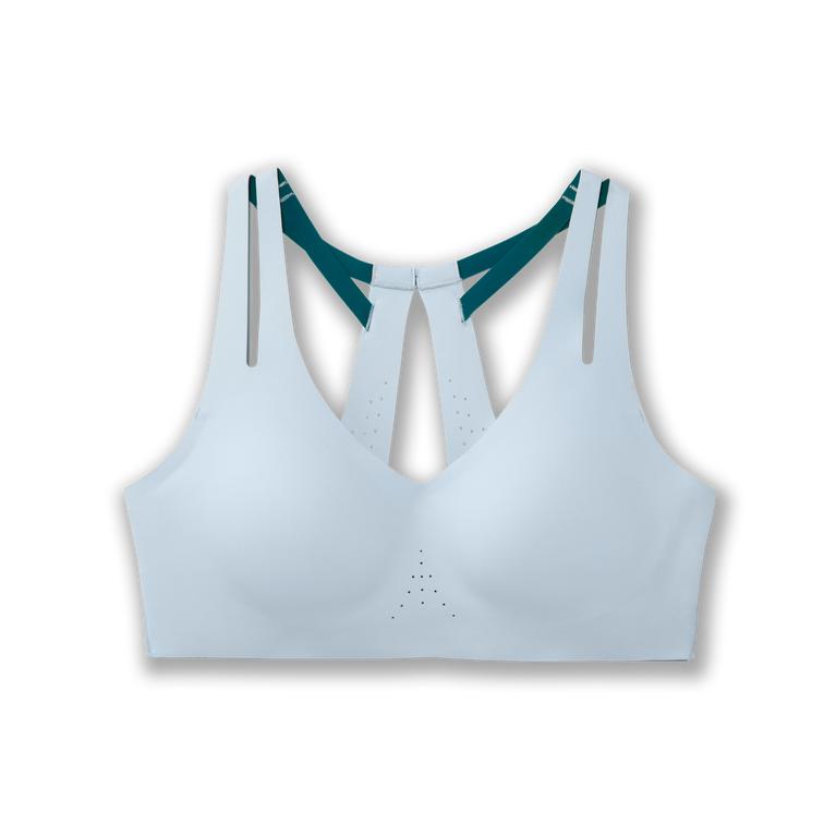 Brooks Dare Strappy Womens Running Bra - Arctic/PaleTurquoise - Indonesia (WAEV-93072)